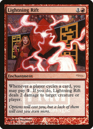 Lightning Rift [Friday Night Magic 2004] | Eastridge Sports Cards & Games