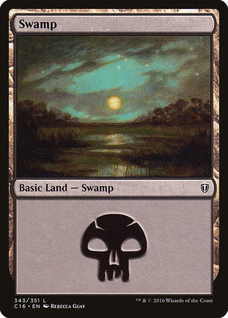 Swamp (343) [Commander 2016] | Eastridge Sports Cards & Games