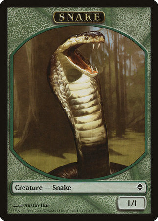 Snake Token [Zendikar Tokens] | Eastridge Sports Cards & Games