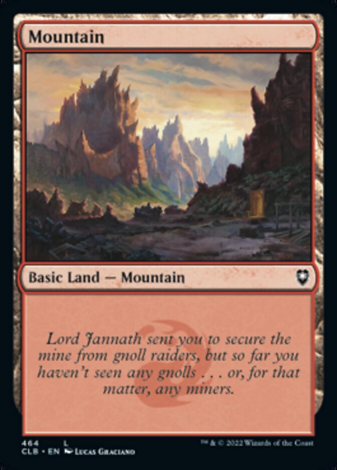 Mountain (464) [Commander Legends: Battle for Baldur's Gate] | Eastridge Sports Cards & Games