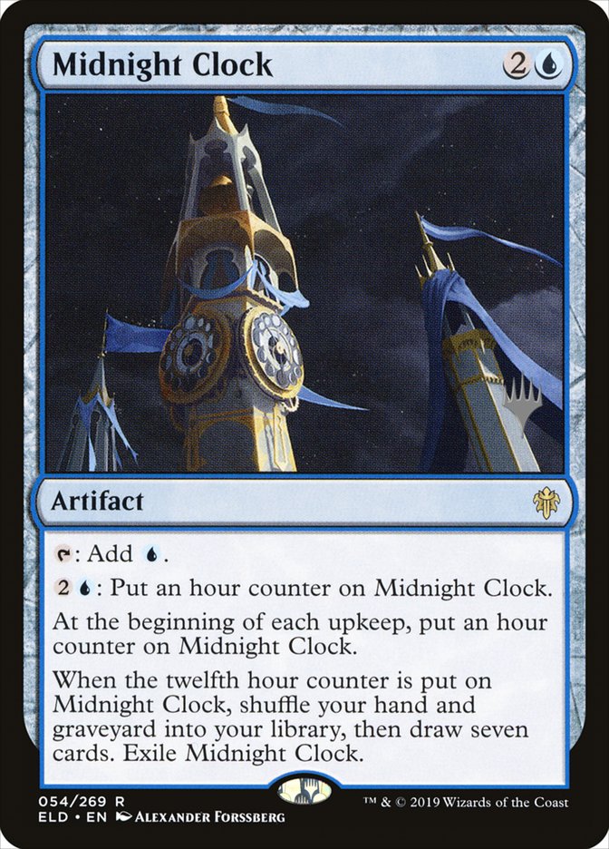 Midnight Clock (Promo Pack) [Throne of Eldraine Promos] | Eastridge Sports Cards & Games