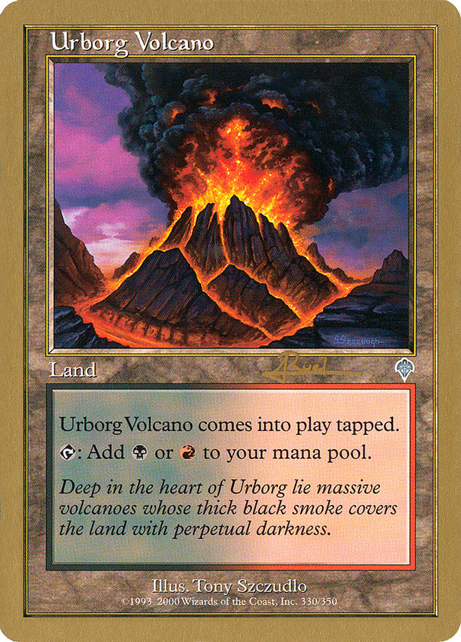 Urborg Volcano (Antoine Ruel) [World Championship Decks 2001] | Eastridge Sports Cards & Games