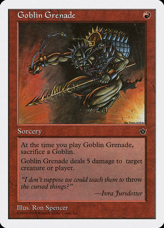 Goblin Grenade [Anthologies] | Eastridge Sports Cards & Games