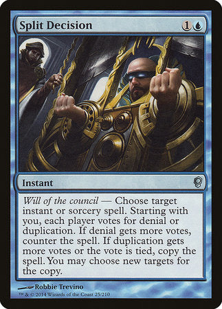 Split Decision [Conspiracy] | Eastridge Sports Cards & Games