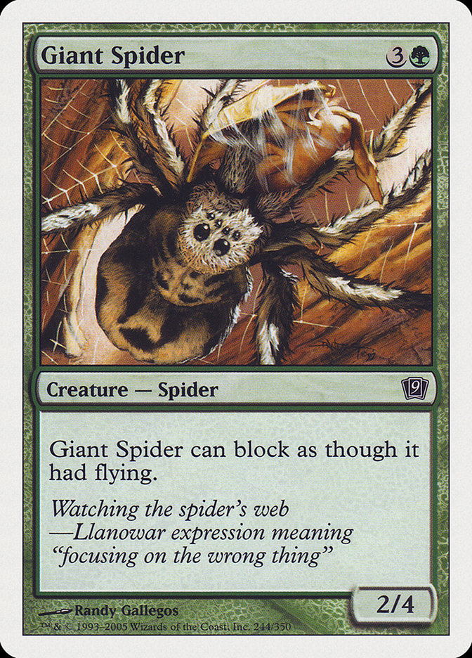 Giant Spider [Ninth Edition] | Eastridge Sports Cards & Games