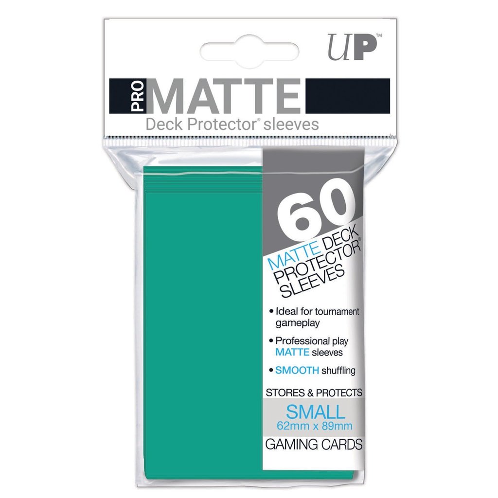 Ultra Pro Pro-Matte Aqua Small Deck Protectors 60ct | Eastridge Sports Cards & Games
