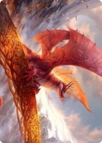 Goldspan Dragon Art Card [Kaldheim: Art Series] | Eastridge Sports Cards & Games