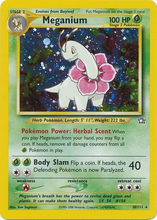 Meganium (10/111) [Neo Genesis Unlimited] | Eastridge Sports Cards & Games