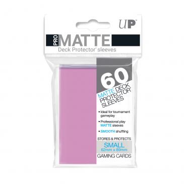 Ultra Pro Pro-Matte Pink Small Deck Protectors 60ct | Eastridge Sports Cards & Games