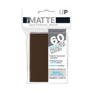 Ultra Pro Pro-Matte Brown Small Deck Protectors 60ct | Eastridge Sports Cards & Games