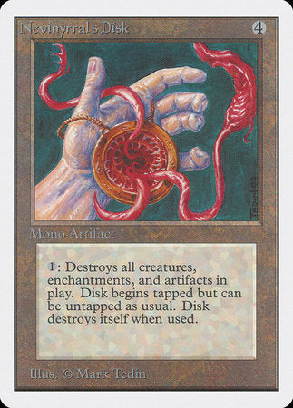 Nevinyrral's Disk [Unlimited Edition] | Eastridge Sports Cards & Games