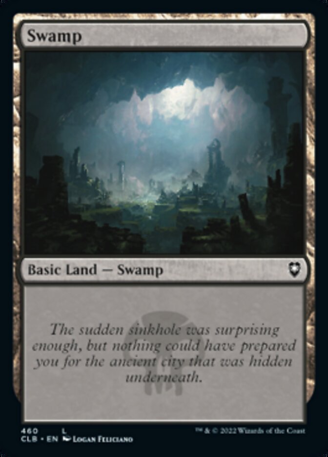 Swamp (460) [Commander Legends: Battle for Baldur's Gate] | Eastridge Sports Cards & Games