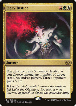 Fiery Justice [Modern Masters 2017] | Eastridge Sports Cards & Games