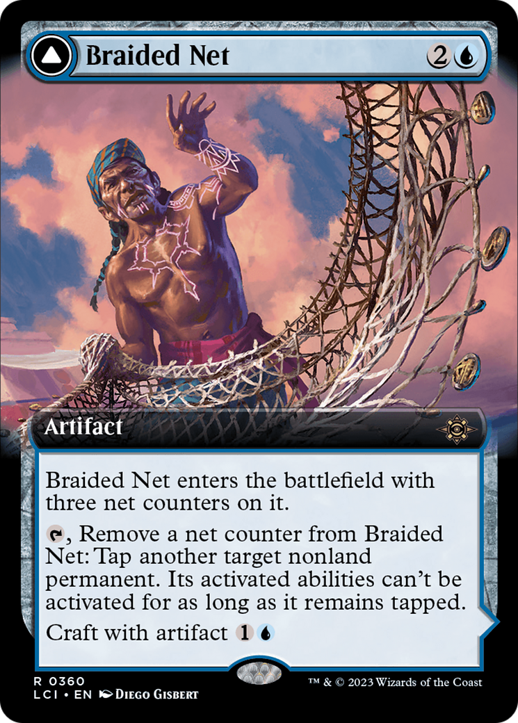 Braided Net // Braided Quipu (Extended Art) [The Lost Caverns of Ixalan] | Eastridge Sports Cards & Games