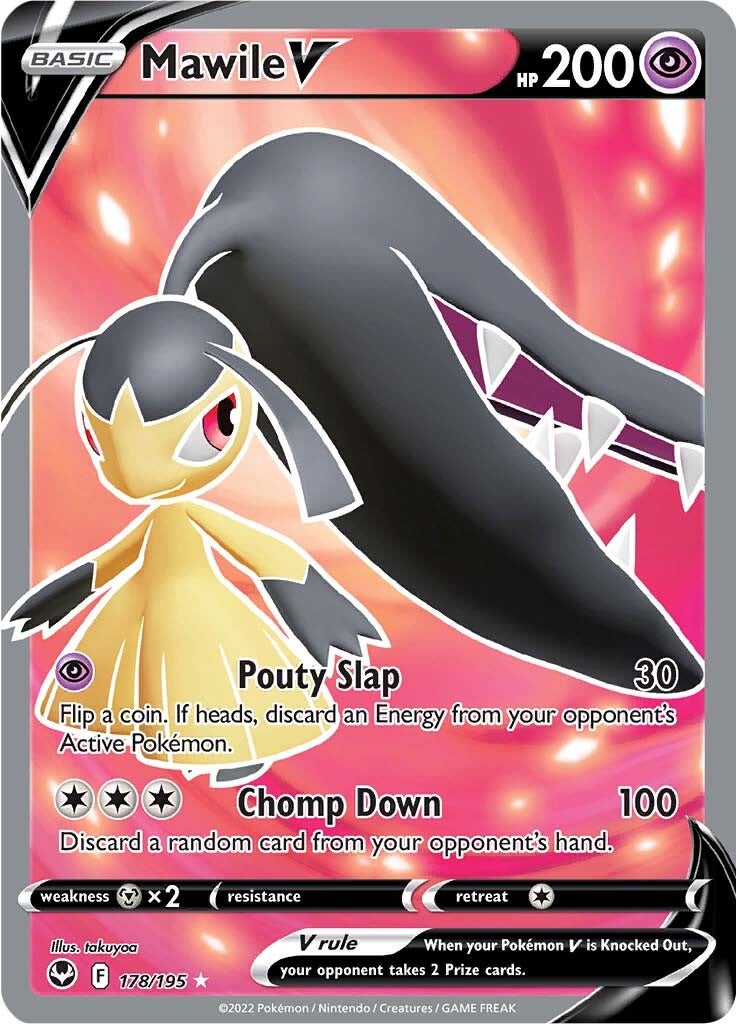 Mawile V (178/195) [Sword & Shield: Silver Tempest] | Eastridge Sports Cards & Games