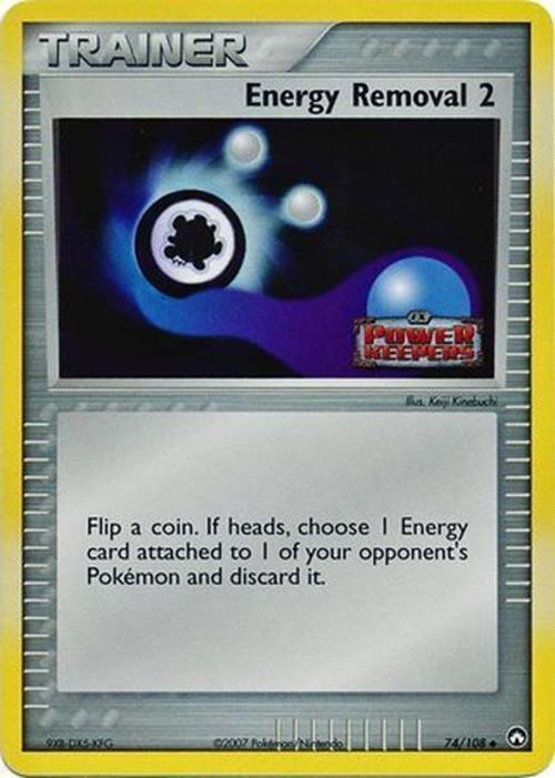 Energy Removal 2 (74/108) (Stamped) [EX: Power Keepers] | Eastridge Sports Cards & Games