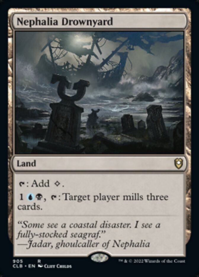 Nephalia Drownyard [Commander Legends: Battle for Baldur's Gate] | Eastridge Sports Cards & Games