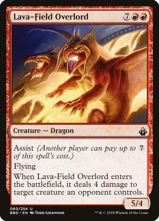 Lava-Field Overlord [Battlebond] | Eastridge Sports Cards & Games