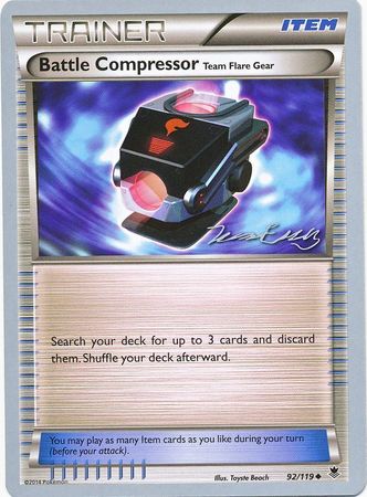 Battle Compressor (92/119) (Bebe - Jesper Eriksen) [World Championships 2016] | Eastridge Sports Cards & Games