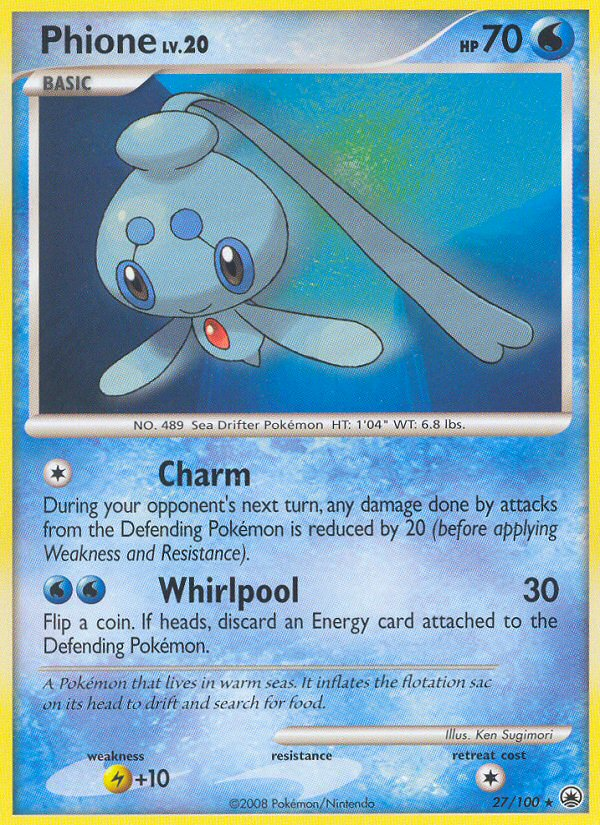 Phione (27/100) [Diamond & Pearl: Majestic Dawn] | Eastridge Sports Cards & Games