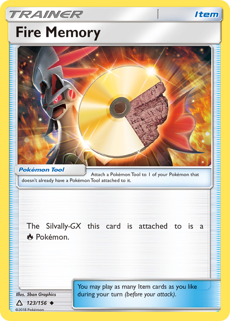 Fire Memory (123/156) [Sun & Moon: Ultra Prism] | Eastridge Sports Cards & Games