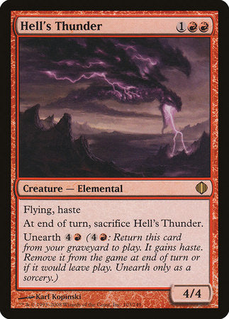 Hell's Thunder [Shards of Alara] | Eastridge Sports Cards & Games