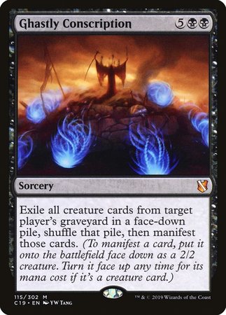 Ghastly Conscription [Commander 2019] | Eastridge Sports Cards & Games