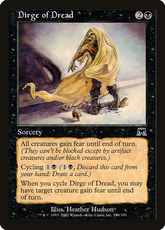 Dirge of Dread [Onslaught] | Eastridge Sports Cards & Games