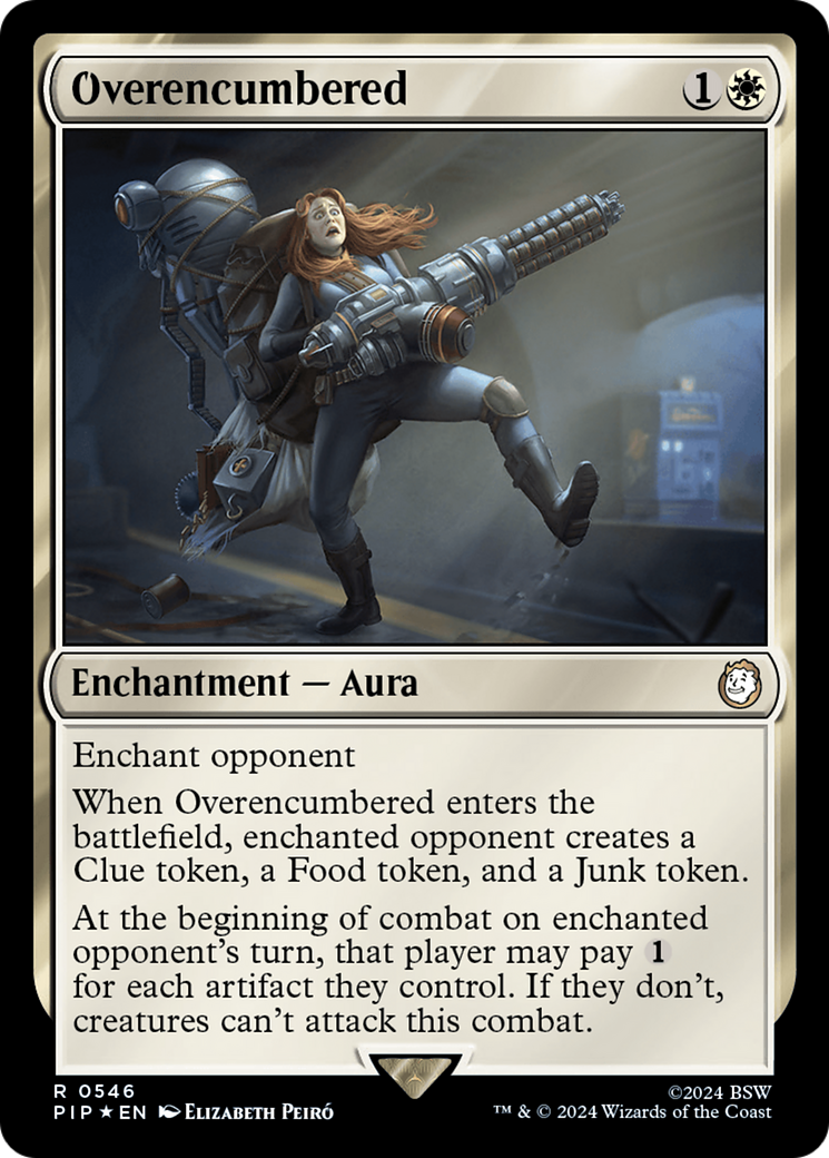 Overencumbered (Surge Foil) [Fallout] | Eastridge Sports Cards & Games