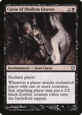 Curse of Shallow Graves [Commander 2013] | Eastridge Sports Cards & Games