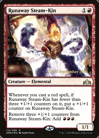 Runaway Steam-Kin [Guilds of Ravnica Promos] | Eastridge Sports Cards & Games