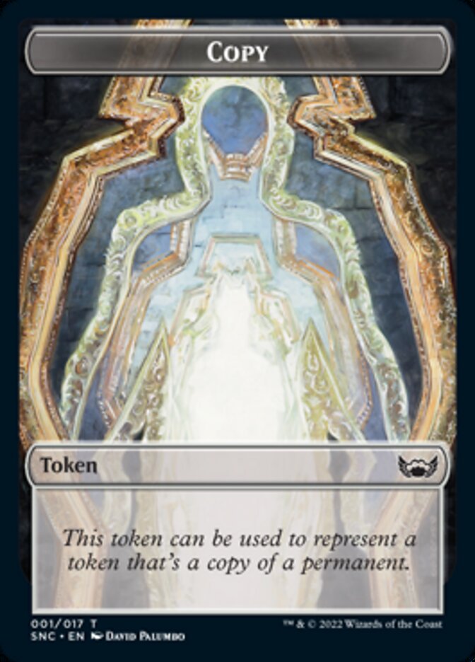 Manifest // Copy Double-sided Token [Streets of New Capenna Commander Tokens] | Eastridge Sports Cards & Games