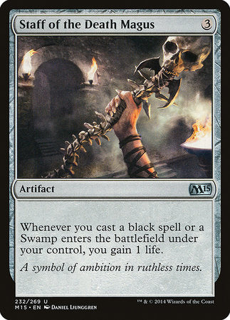 Staff of the Death Magus [Magic 2015] | Eastridge Sports Cards & Games