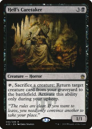 Hell's Caretaker [Masters 25] | Eastridge Sports Cards & Games
