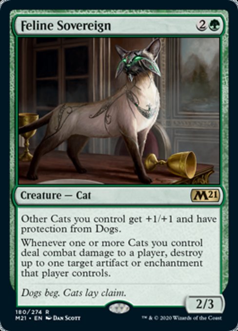 Feline Sovereign [Core Set 2021] | Eastridge Sports Cards & Games