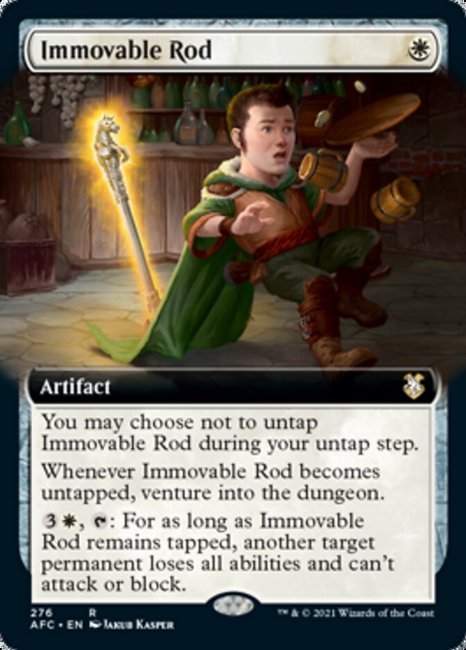 Immovable Rod (Extended) [Dungeons & Dragons: Adventures in the Forgotten Realms Commander] | Eastridge Sports Cards & Games