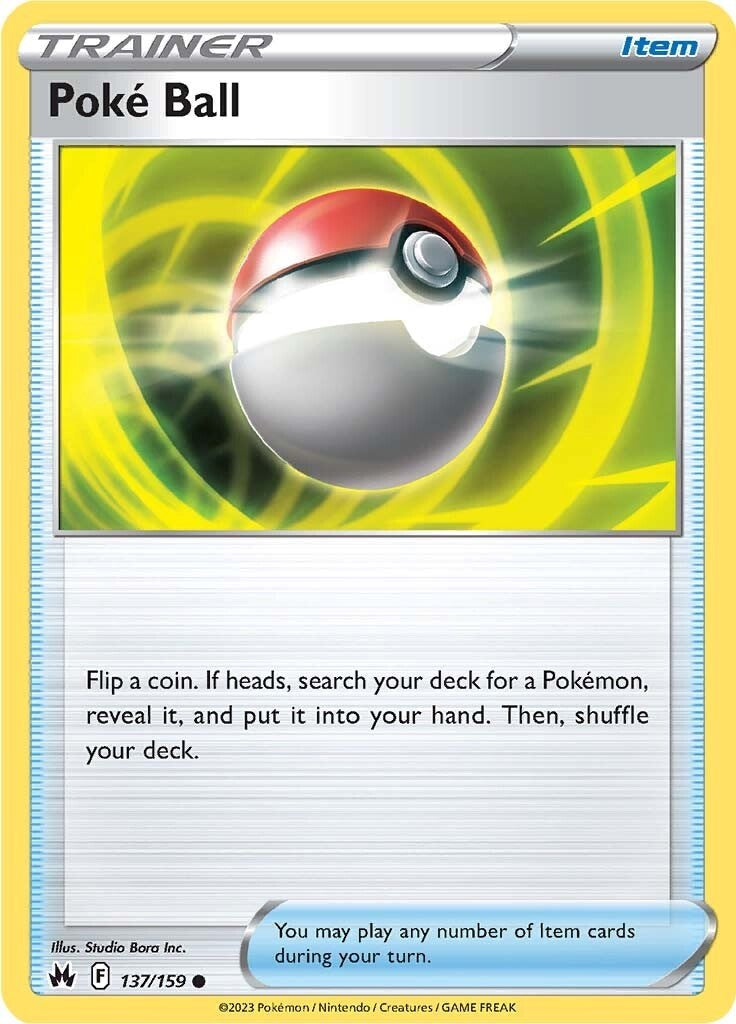 Poke Ball (137/159) [Sword & Shield: Crown Zenith] | Eastridge Sports Cards & Games