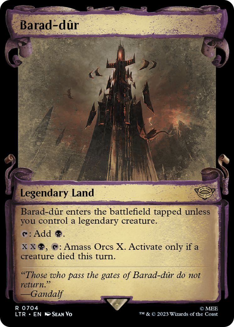 Barad-dur [The Lord of the Rings: Tales of Middle-Earth Showcase Scrolls] | Eastridge Sports Cards & Games