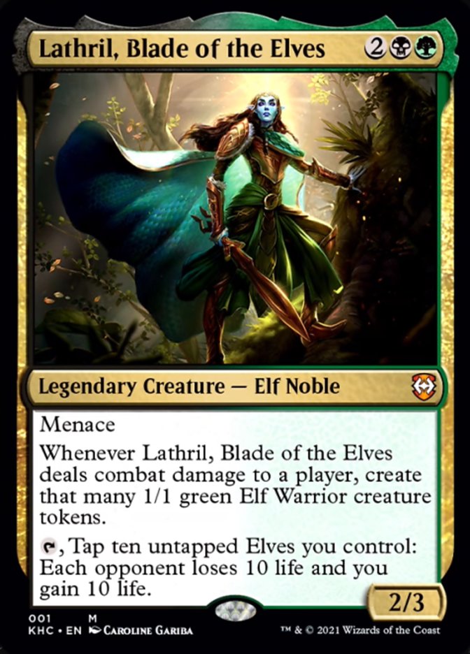 Lathril, Blade of the Elves [Kaldheim Commander] | Eastridge Sports Cards & Games