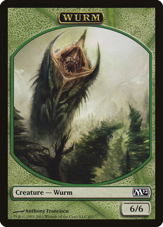 Wurm Token [Magic 2012 Tokens] | Eastridge Sports Cards & Games