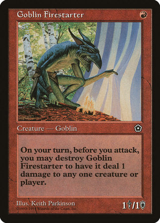 Goblin Firestarter [Portal Second Age] | Eastridge Sports Cards & Games