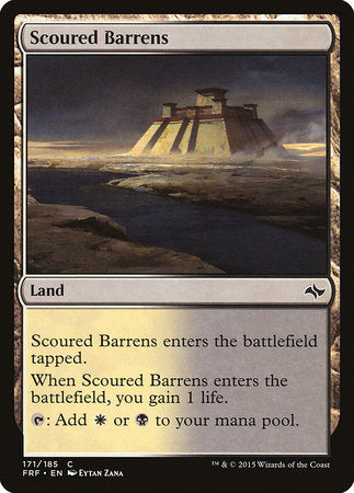 Scoured Barrens [Fate Reforged] | Eastridge Sports Cards & Games