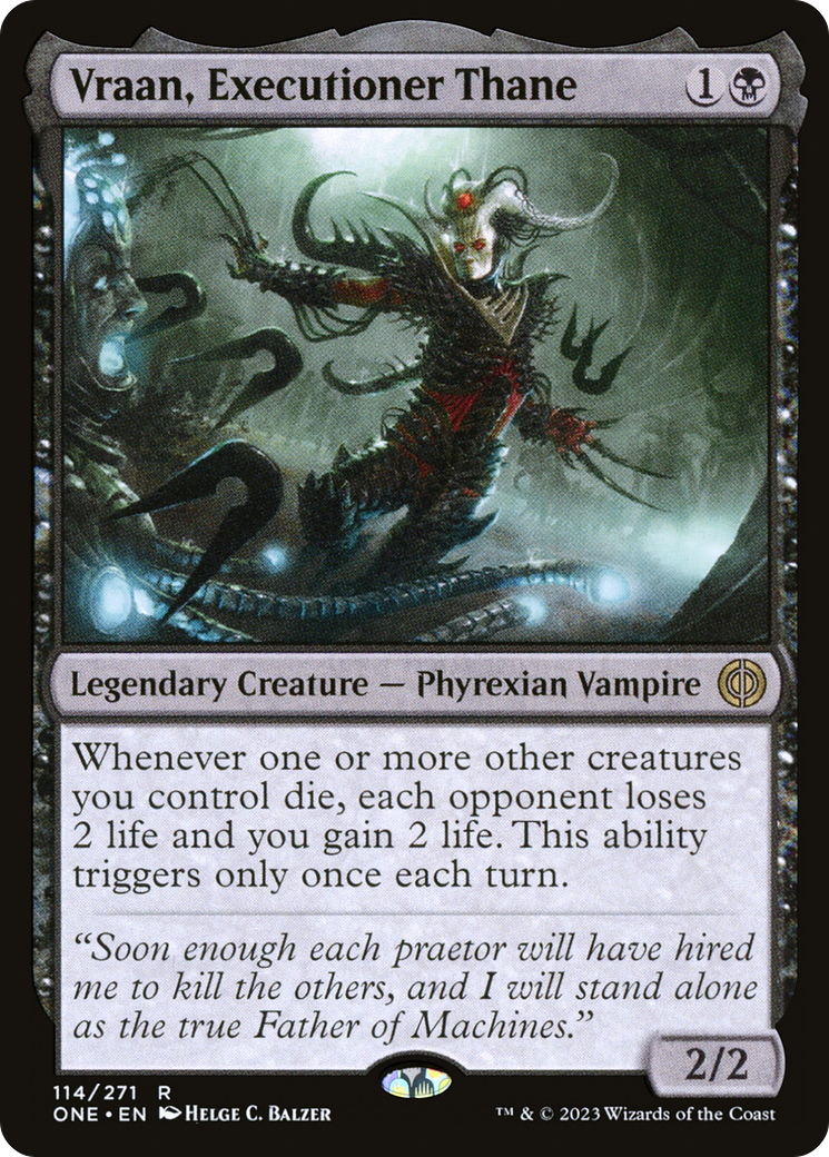 Vraan, Executioner Thane [Phyrexia: All Will Be One] | Eastridge Sports Cards & Games