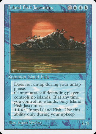 Island Fish Jasconius [Fourth Edition] | Eastridge Sports Cards & Games