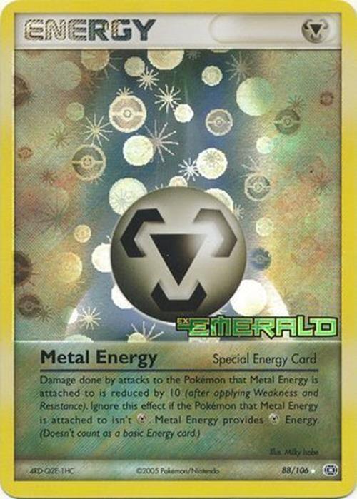 Metal Energy (88/106) (Stamped) [EX: Emerald] | Eastridge Sports Cards & Games