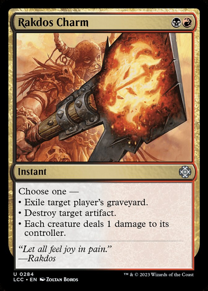 Rakdos Charm [The Lost Caverns of Ixalan Commander] | Eastridge Sports Cards & Games
