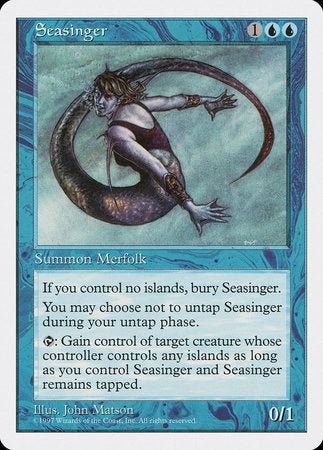 Seasinger [Fifth Edition] | Eastridge Sports Cards & Games