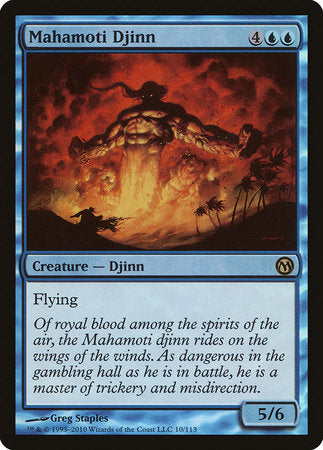Mahamoti Djinn [Duels of the Planeswalkers] | Eastridge Sports Cards & Games