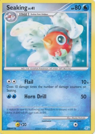 Seaking (7/12) [Diamond & Pearl: Trainer Kit - Manaphy] | Eastridge Sports Cards & Games