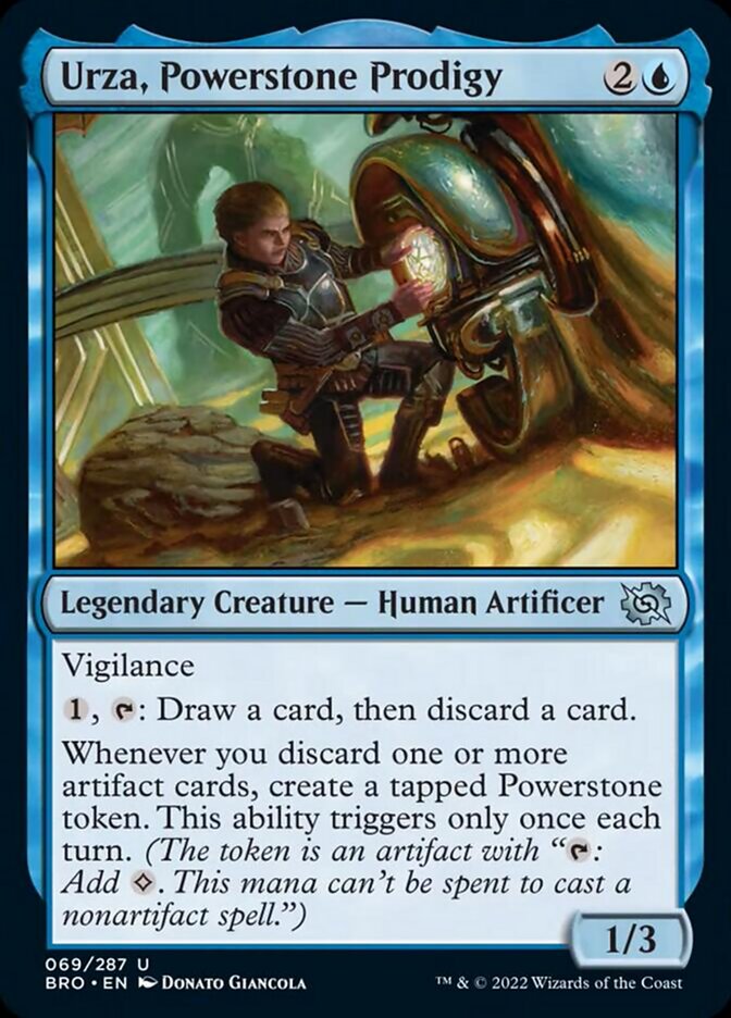 Urza, Powerstone Prodigy [The Brothers' War] | Eastridge Sports Cards & Games